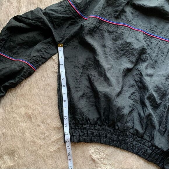Vintage Adidas Korea Black Pink Blue Windbreaker Track Jacket woman’s large - Picture 9 of 14